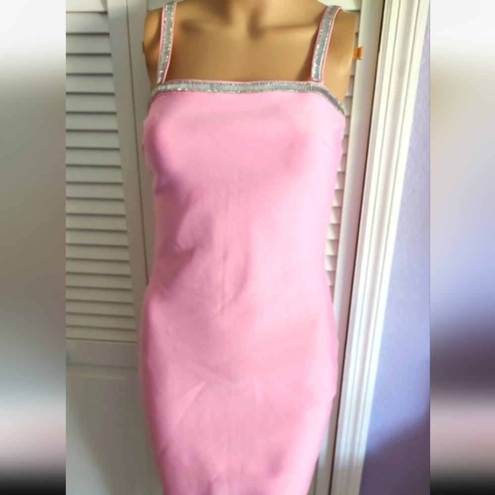 Fashion Nova Barbie Pink Bodycon Mini - Picture 3 of 11